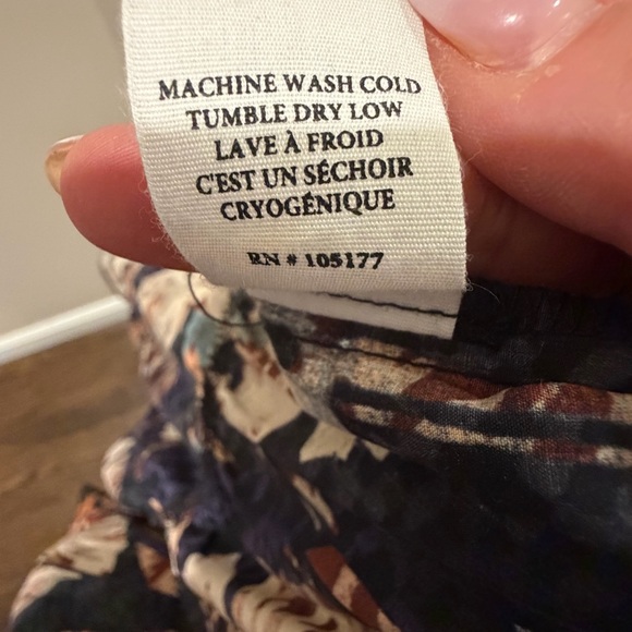 Ulla Johnson Women's Ottilie Floral Midi Dress Lupine Size 4 - Picture 10 of 12